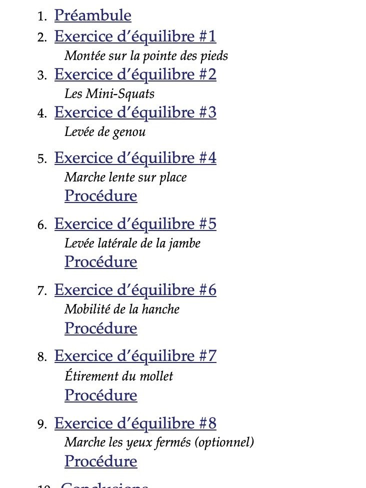 Exercices équilibre et stabilité 10 minutes d'exercices à faire à la maison product image (3)