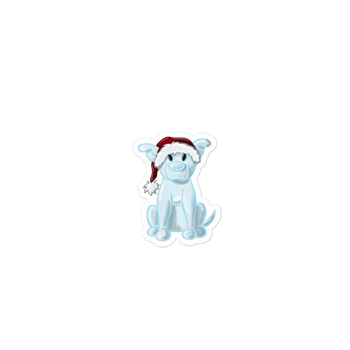 Snow Pup Magnet product image (1)