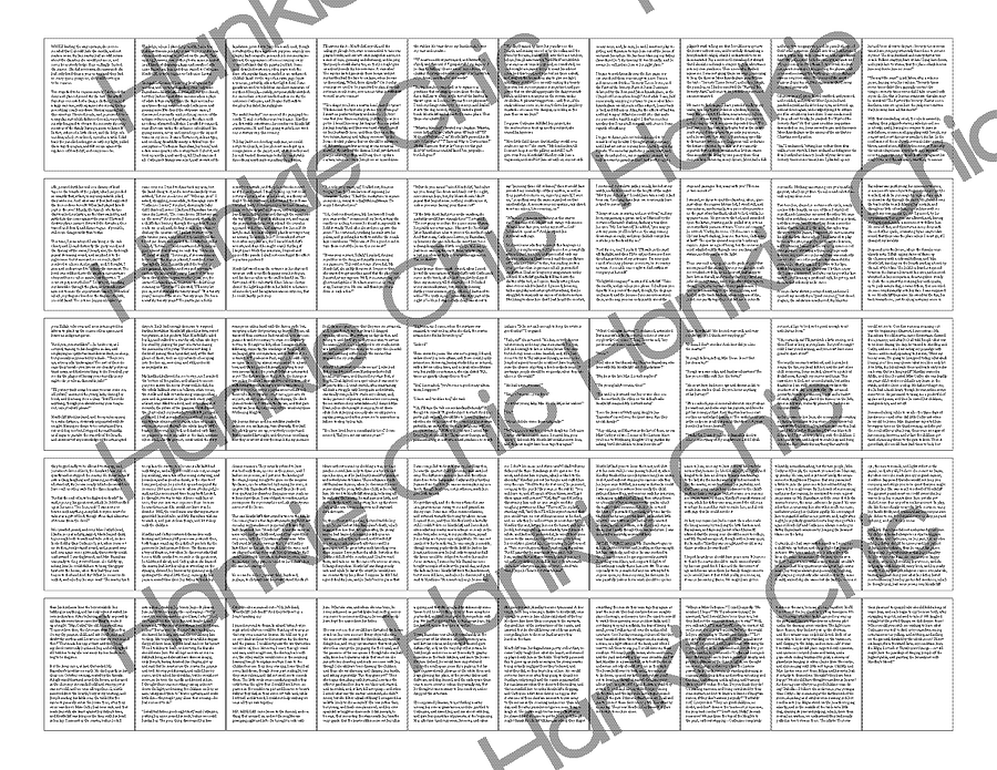 1:6 scale printable PDF books for 12