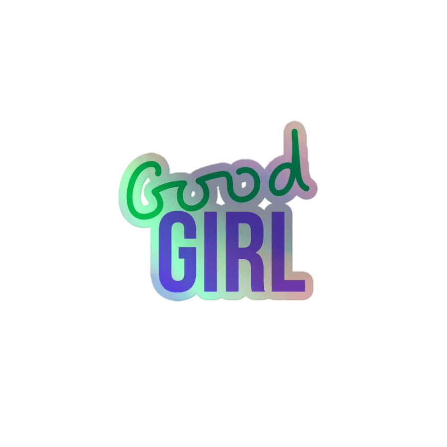 Good Girl Holographic Sticker product image (1)