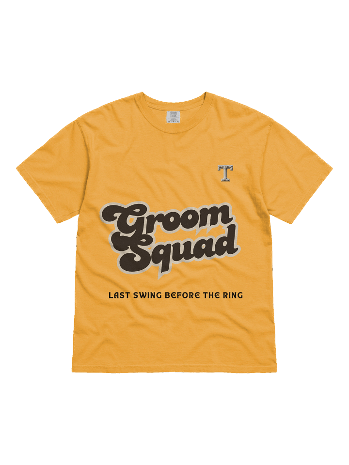 Groom Squad Comfort Colors Tee product image (2)