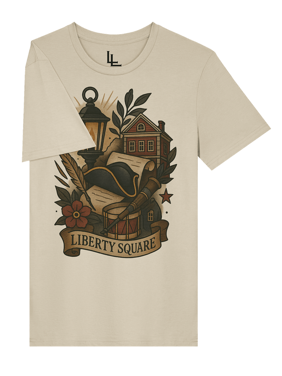Neo-Traditional Liberty Square Tee product image (3)