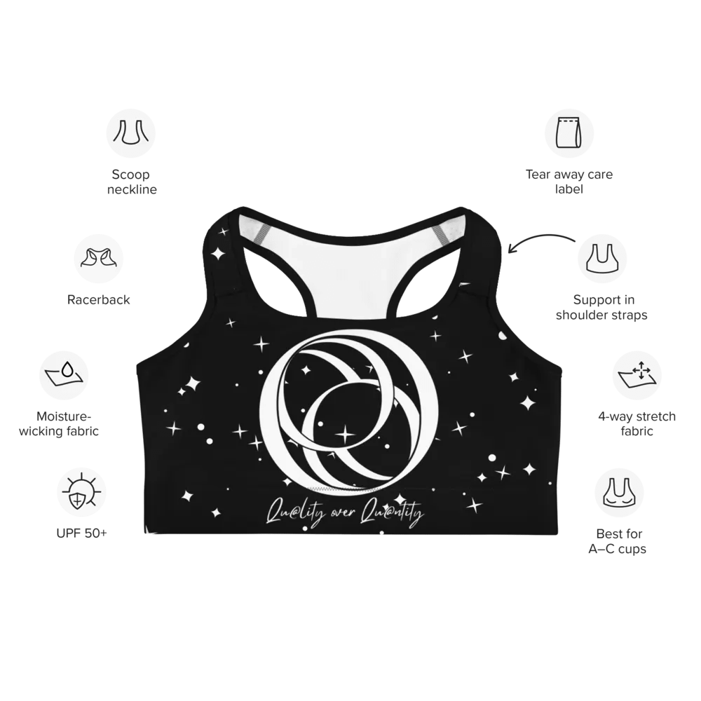 Women's Sports Bra (Starry Night) product image (8)