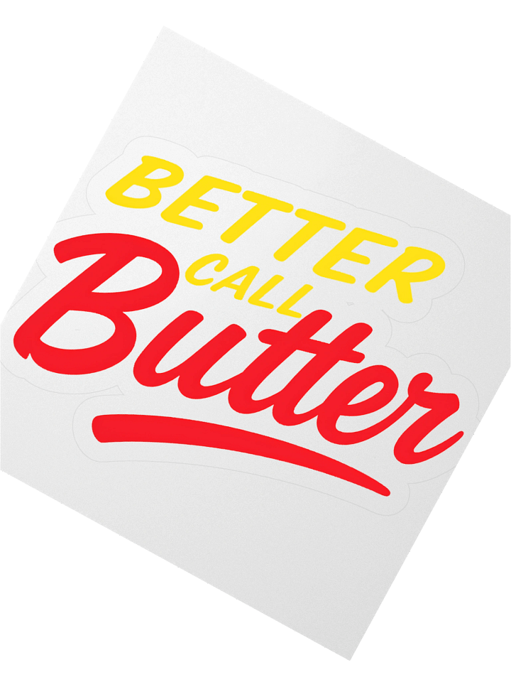 BETTER CALL Butter Kiss Cut Stickers product image (6)