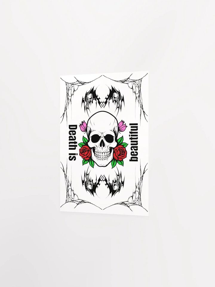 Floral Skull Fantasy Art Poster product image (25)