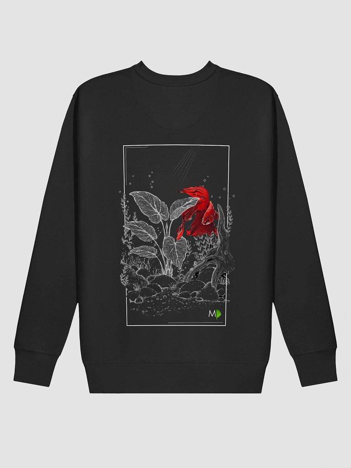 NEW! Red Betta BACK PRINT Sweatshirt product image (1)