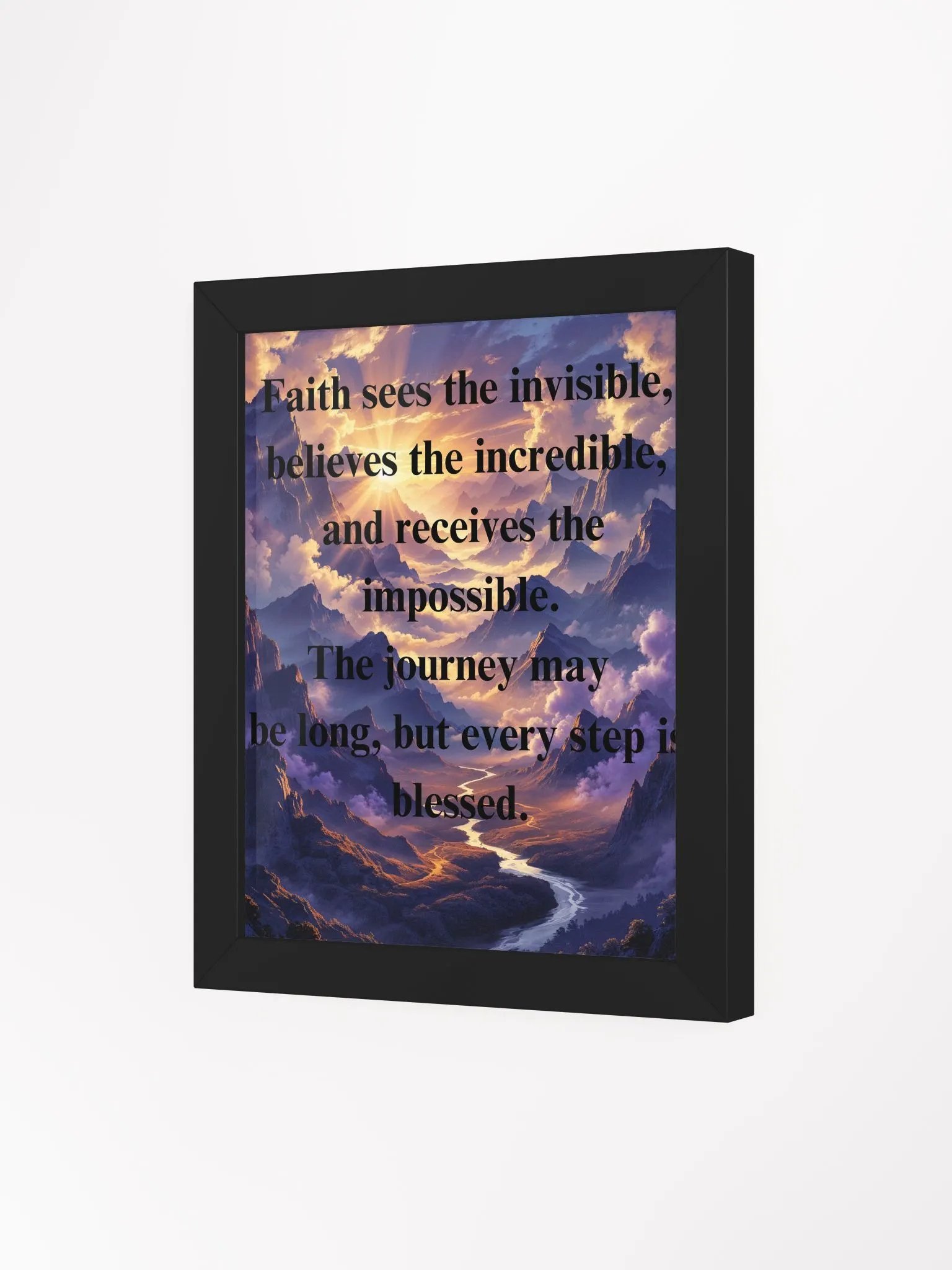 Faithful Journey Inspirational Art product image (14)
