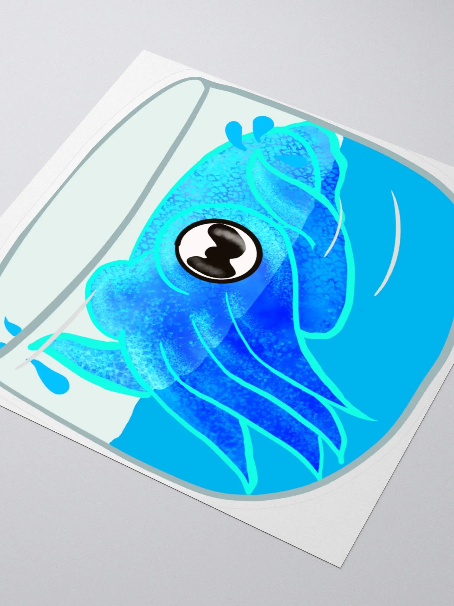 Hydrating Cuttlefish Sticker product image (3)