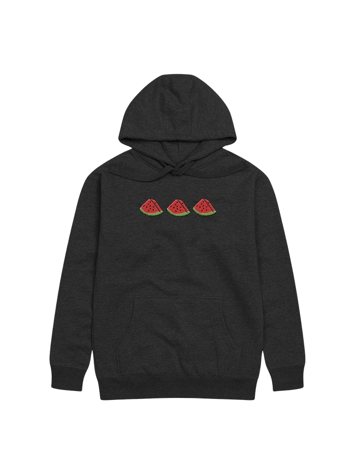 Sandia Embroidered Hoodie (black) product image (1)