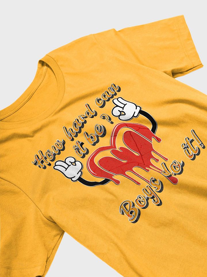 How Hard Can It Be Boys Do It Iconic Soft Tee product image (5)