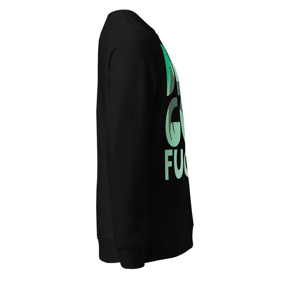 Dragon F*cker Organic Sweatshirt (Green) product image (3)