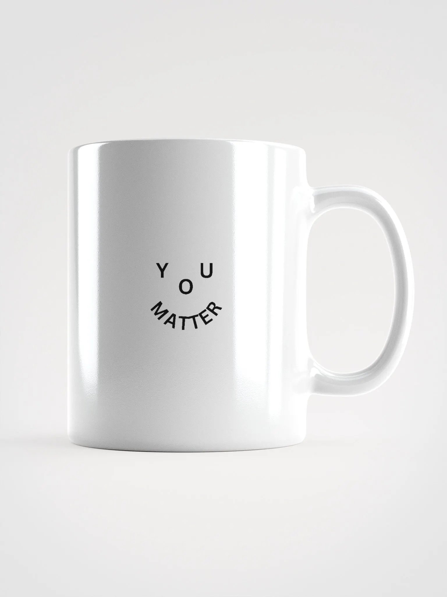 You Matter : - ) White Mug - Mini Design product image (1)
