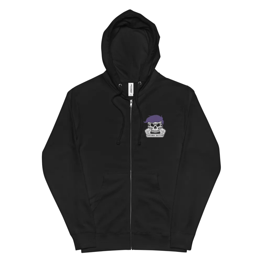 Enigma Nation Independent Trading Co. Fleece Zip Up Hoodie (EMBRODERED) product image (6)