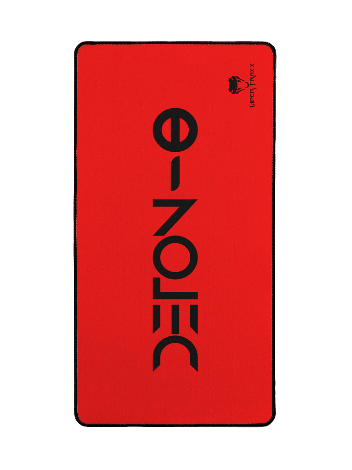 Deton-8 Red Desk Mat product image (2)