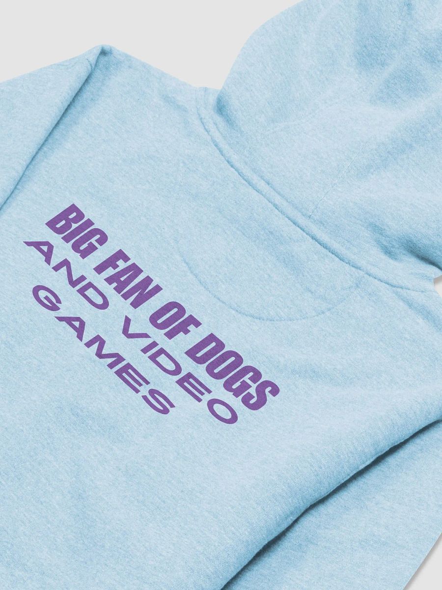 Big fan of dogs & video games (hoodie) product image (20)