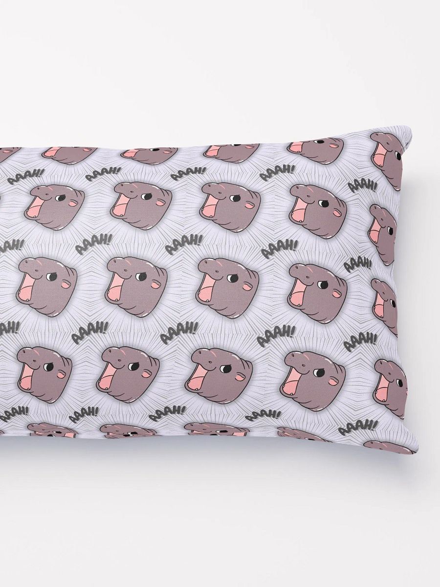 MOODENG'S LIGHT PURPLE AAAH! PILLOW! product image (3)