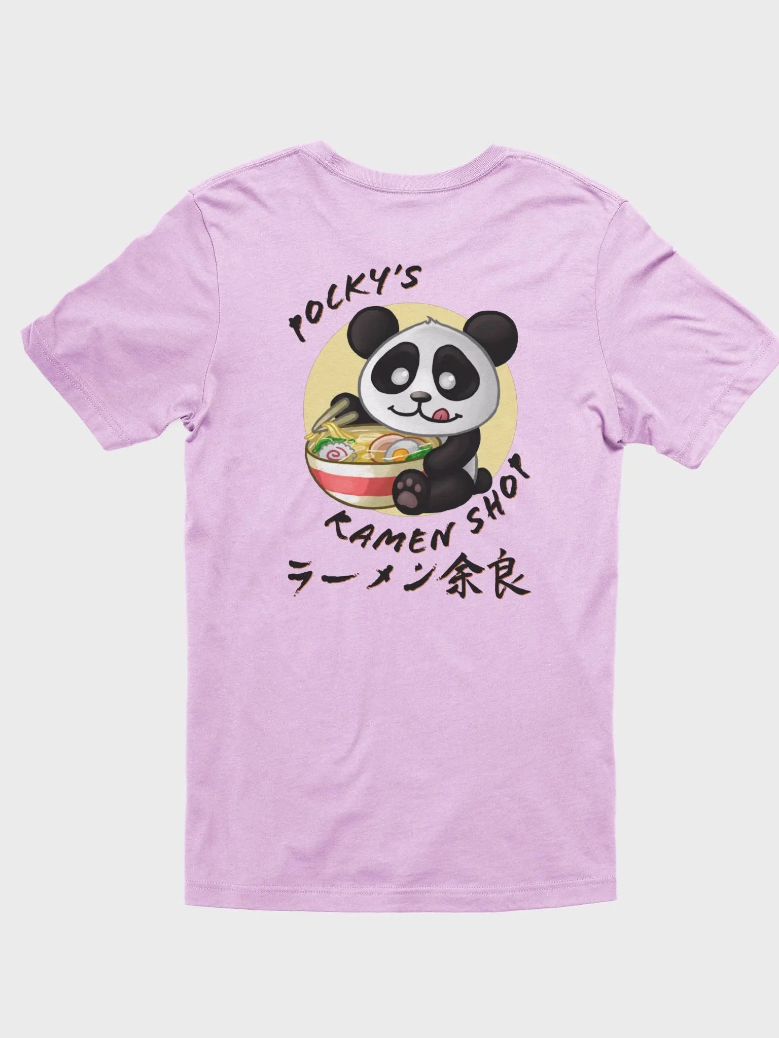 Pocky's Ramen Shop Light T-shirt product image (4)
