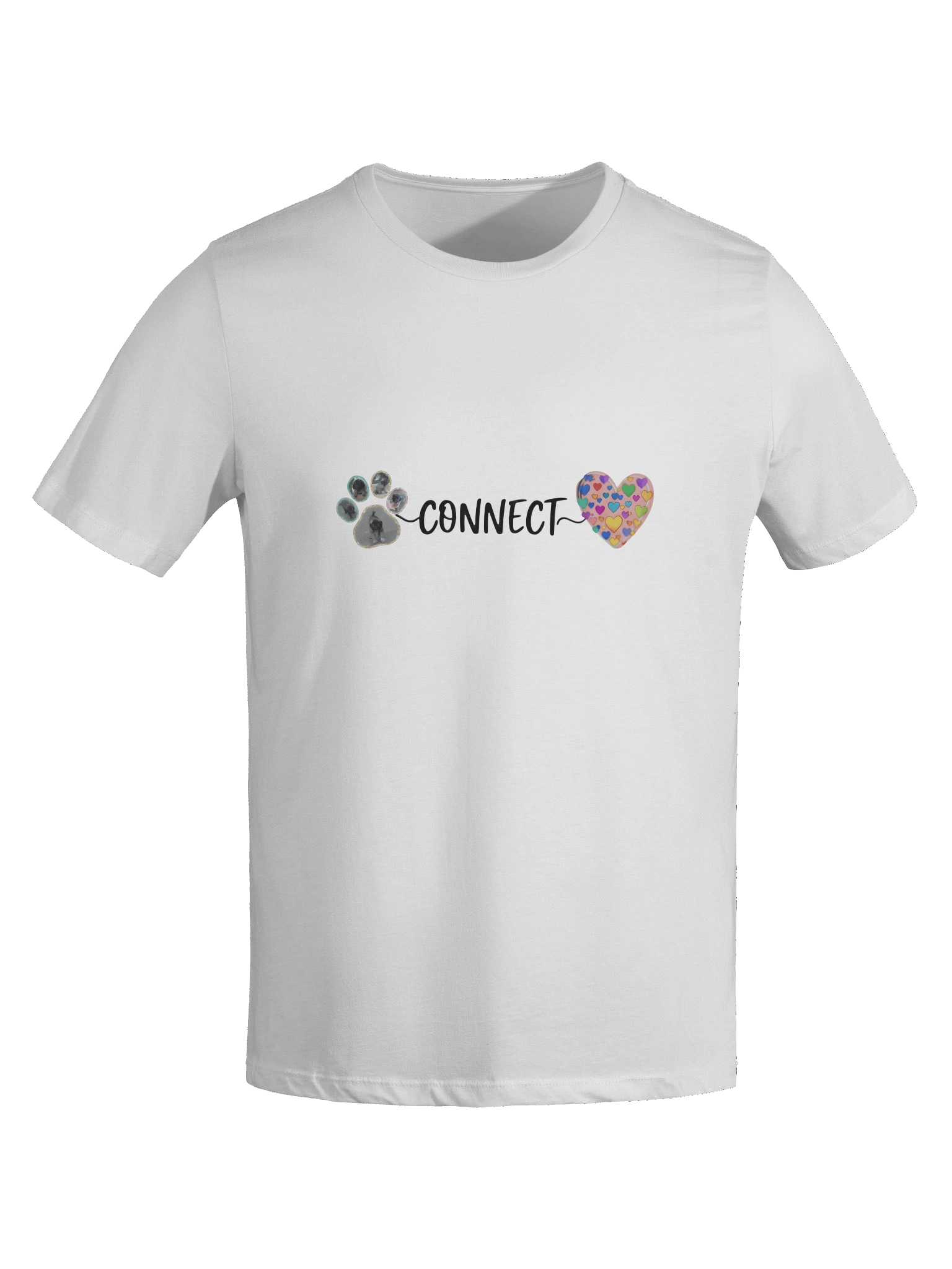 Paws Connect Hearts | Women's Dog Tee product image (9)