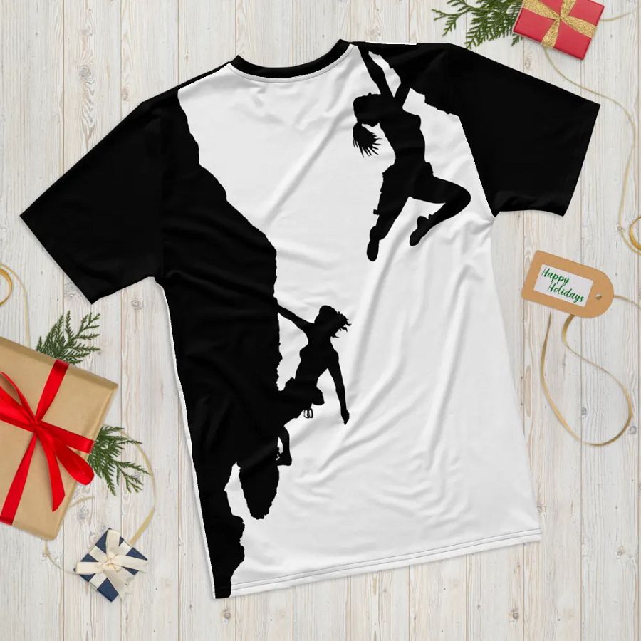 women rock climbing T shirt product image (11)