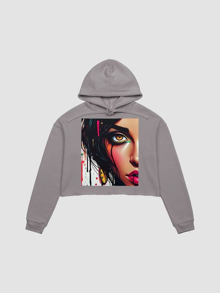 Golden Gaze Cropped Hoodie product image (1)