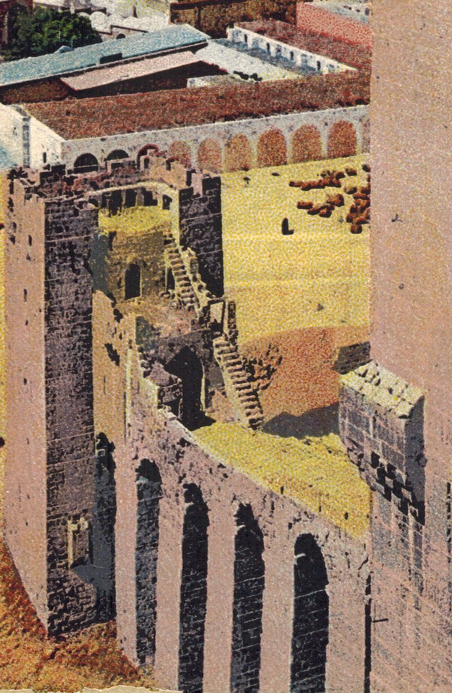 حلب منظر عام للمدينة من القلعة 1925 - صورة رقمية product image (3)
