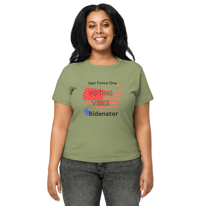 Voting Vibes High-Waisted Tee product image (4)