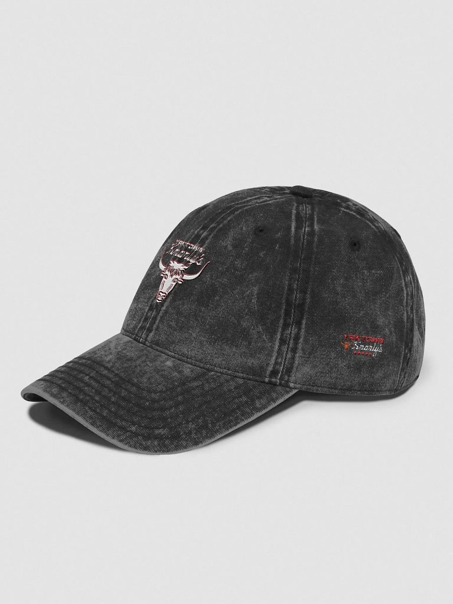 Yaktown Knarly's Vintage Dad Cap (Black/red) product image (3)