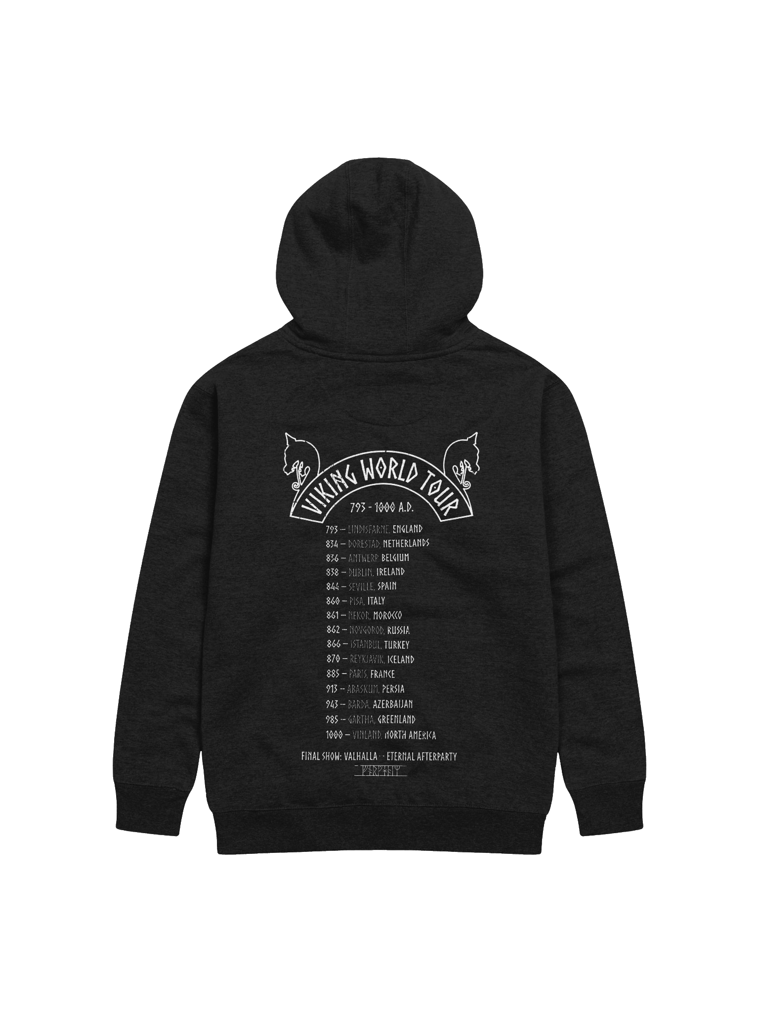 Premium Hoodie - Viking World Tour product image (2)