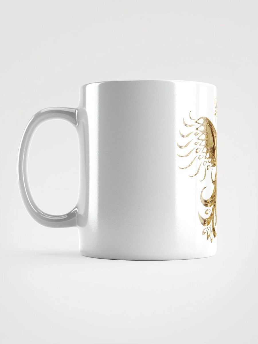 White Glossy Coffee mug-Gold Phoenix Coffee Mug product image (11)