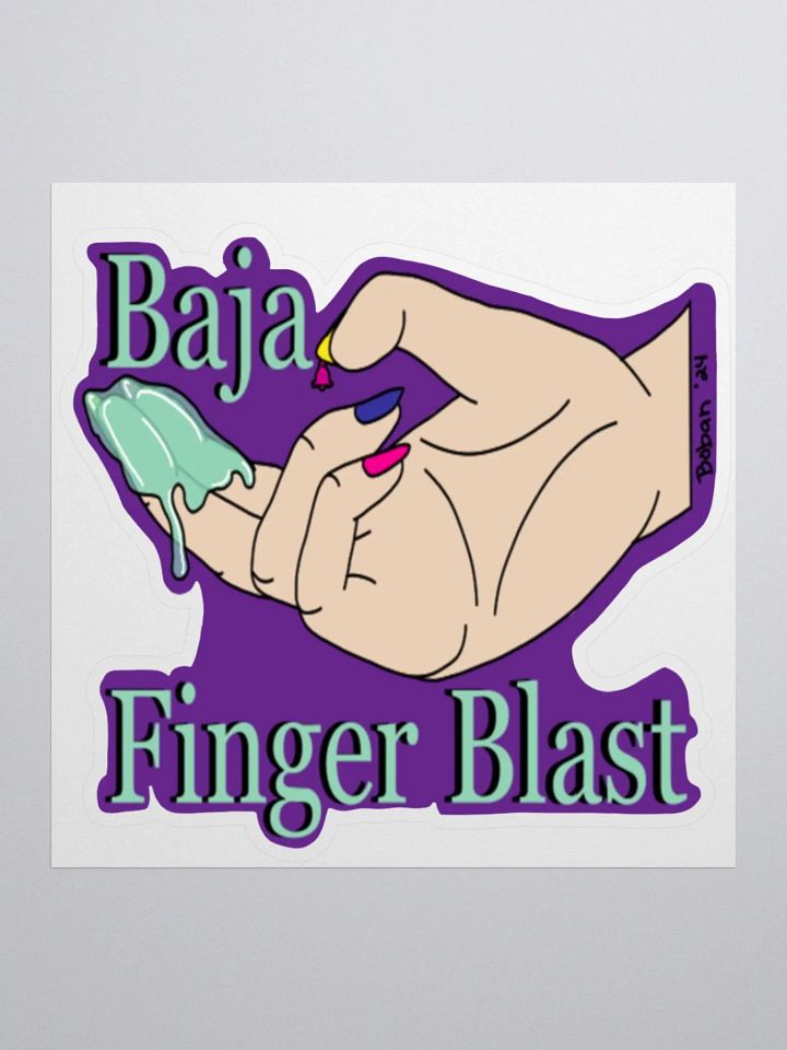 Baja Finger Blast Sticker product image (1)