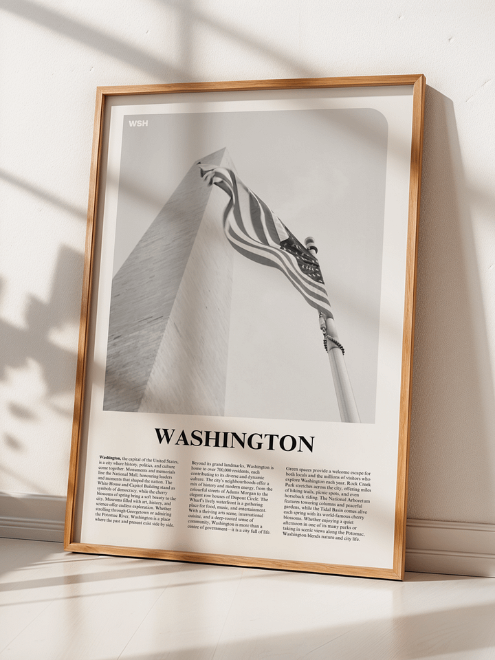 Washington 01 Newspaper Poster product image (2)