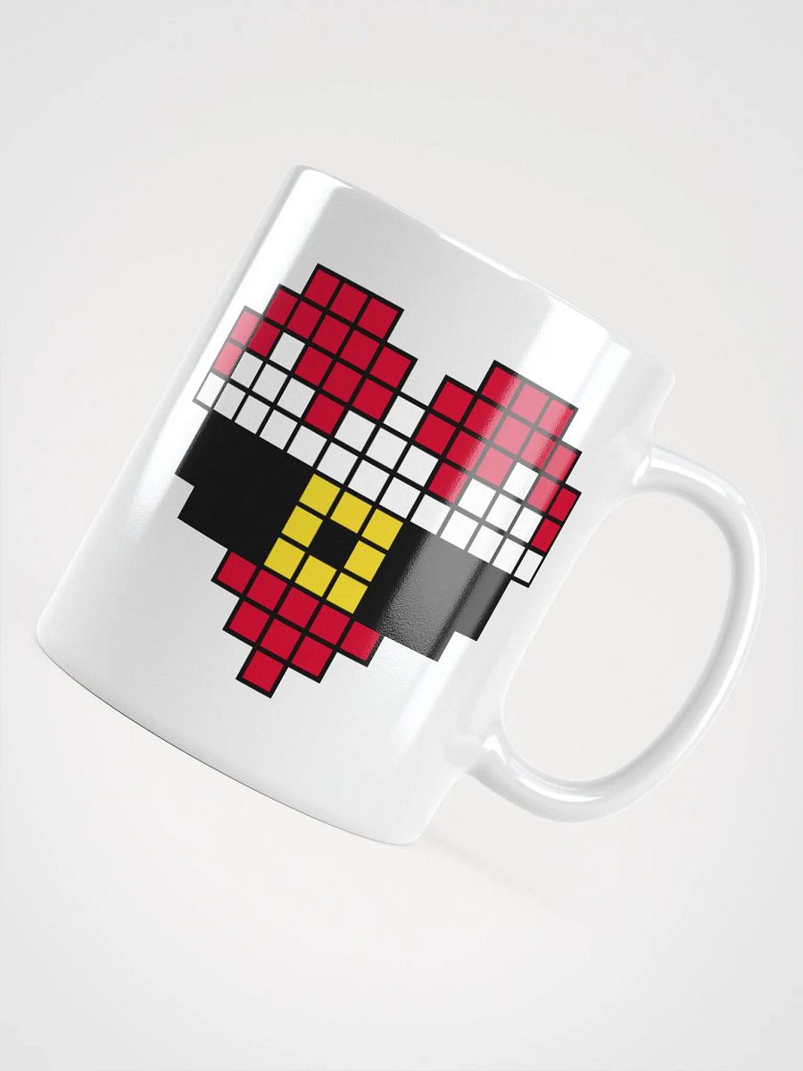 Santa Heart White Glossy Mug product image (5)
