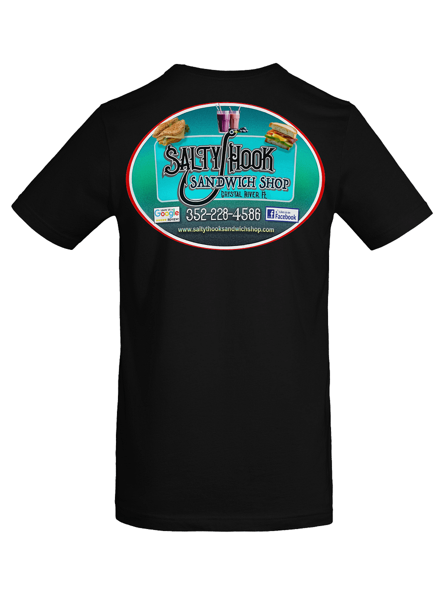 Salty Hook Logo T-Shirt product image (6)