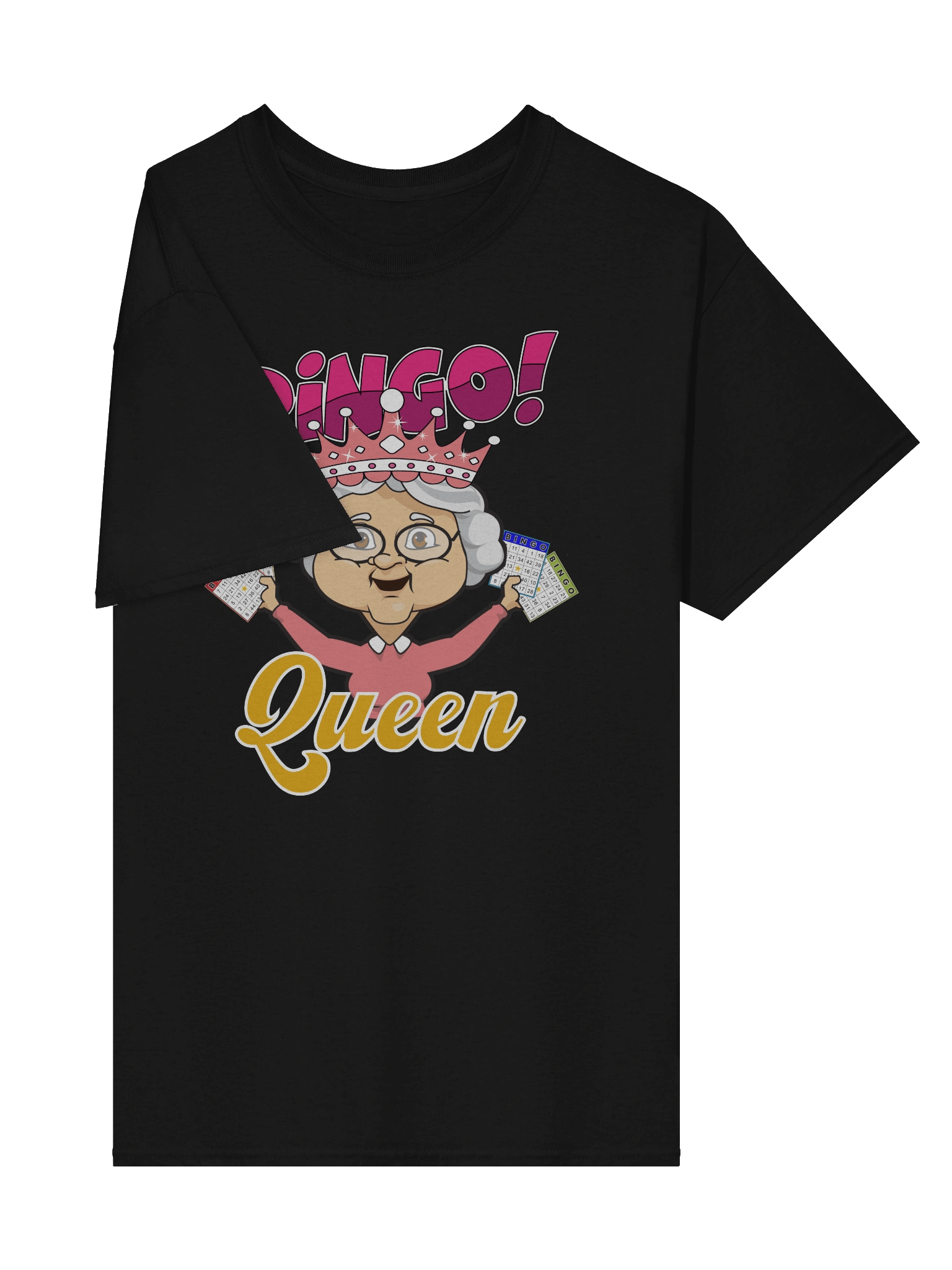Gamblin Granny Bingo Queen T-Shirt YT product image (25)