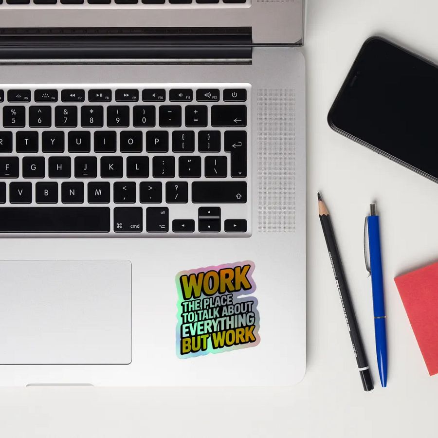 Workplace Rebellion Holographic Sticker Set product image (12)