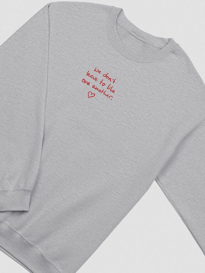 ONE ANOTHER (red) embroidered crewneck product image (1)
