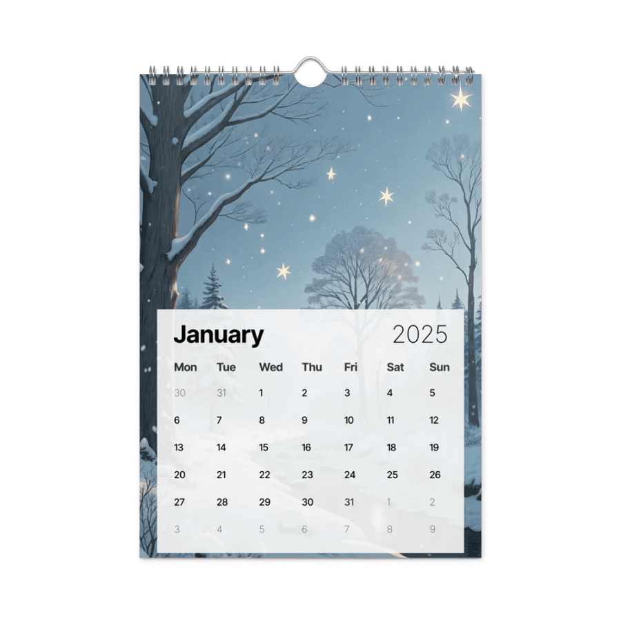 MAGICAL ANIME SEASONS WALL CALENDAR 2025 product image (6)