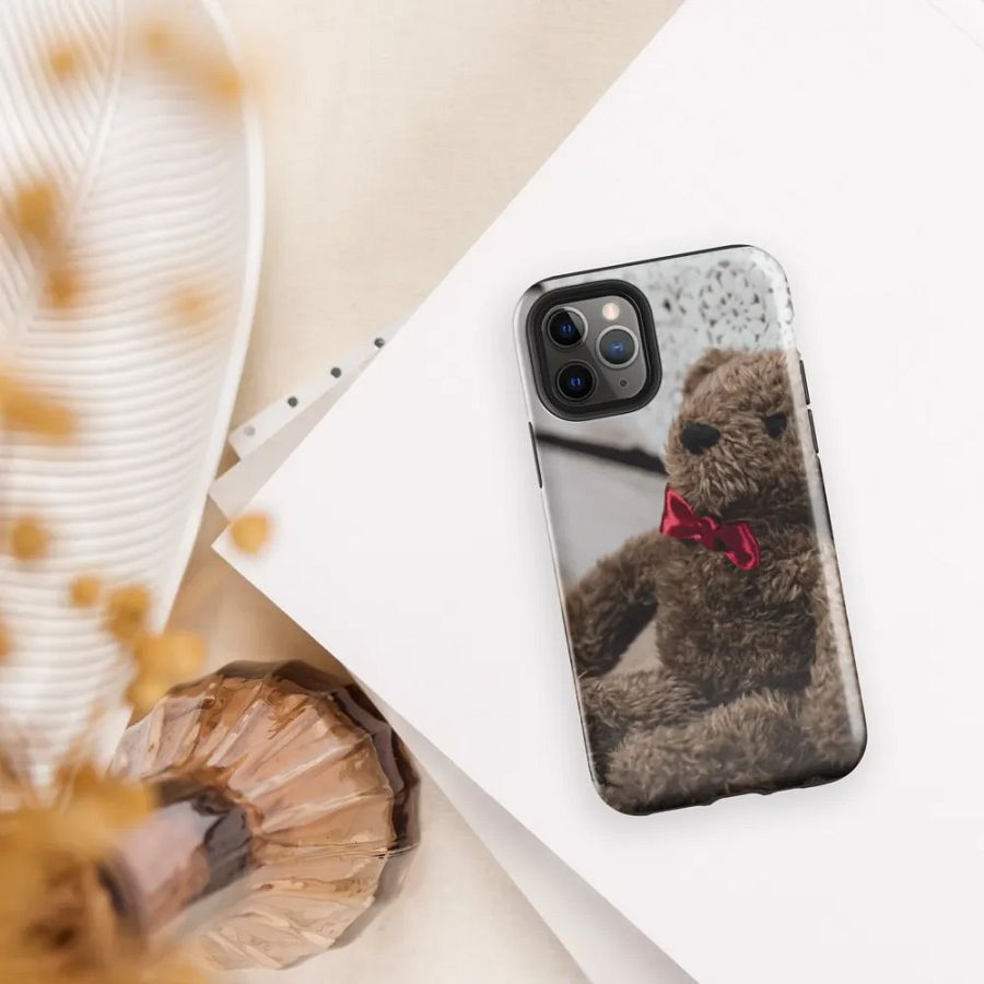 Lonely Teddy Bear Phone Case – Reliable Protection with a Touch of Charm product image (30)