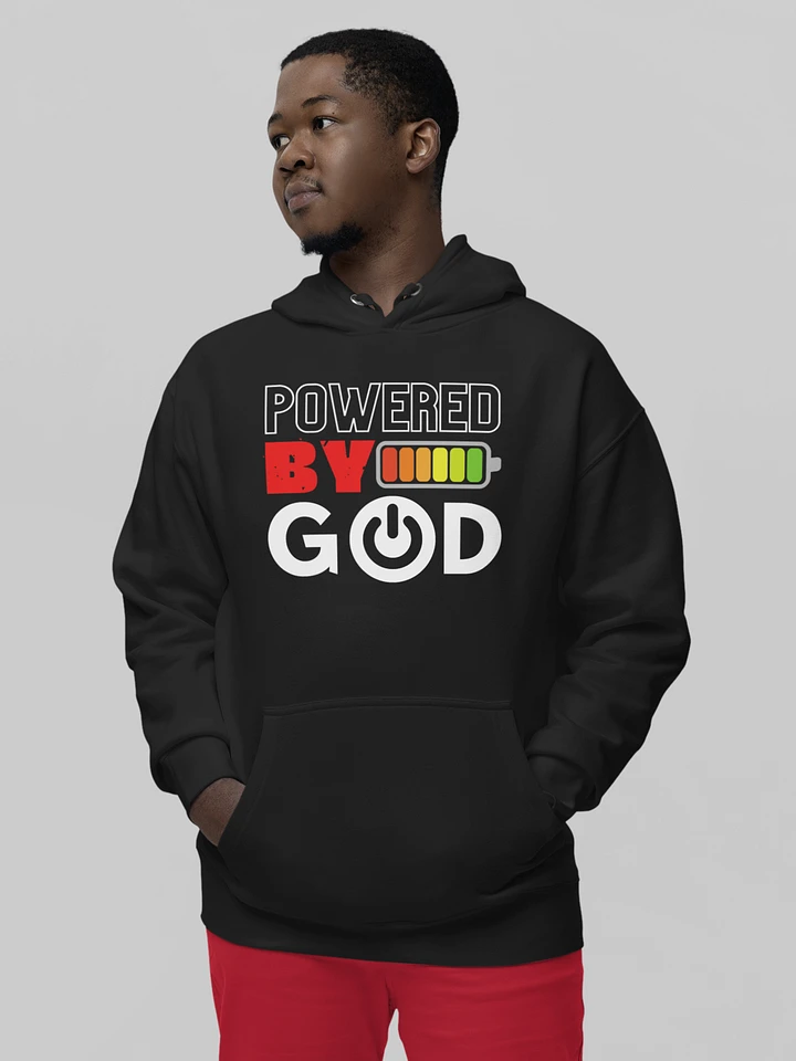 Powered By God Hoodie product image (1)