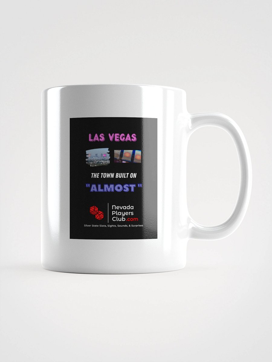 White "The Town Built on Almost" Mug product image (4)