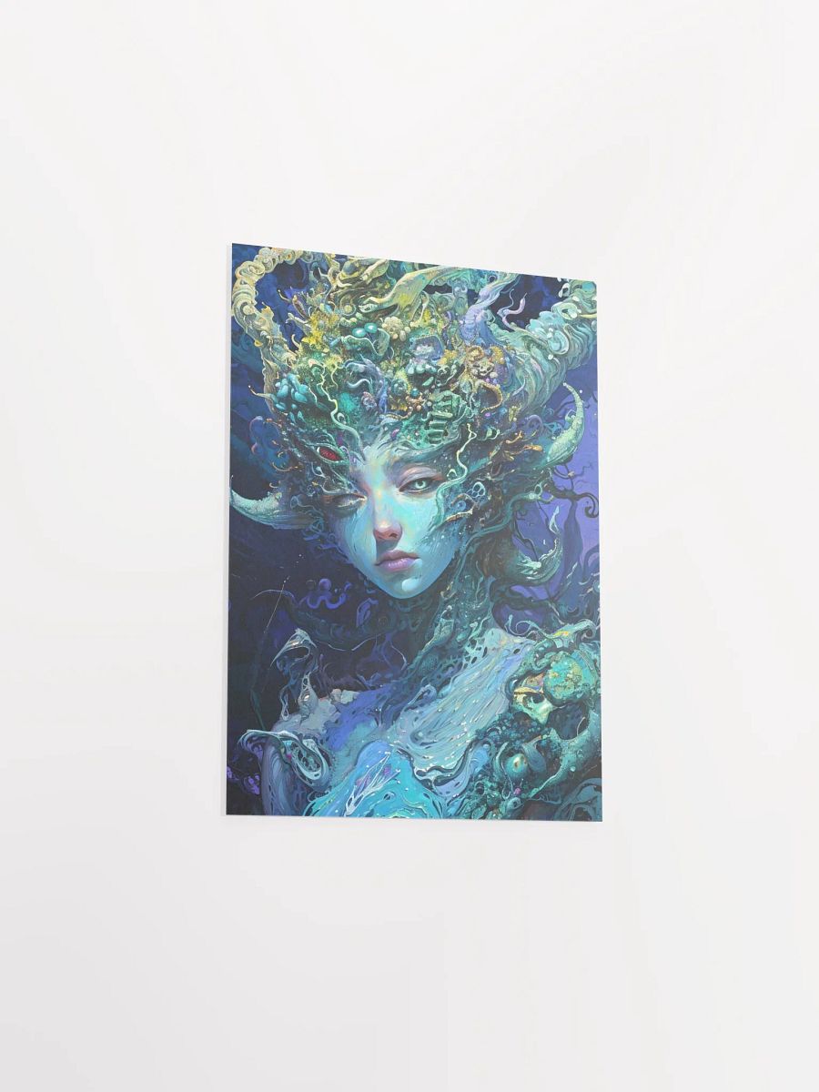 Aqua Serenity Matte Poster product image (5)