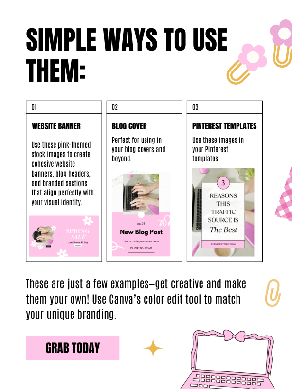 MRR/PLR Pink Stock Images product image (9)