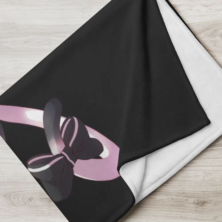 Throw Blanket - Byakko Howaito - Full Black Edition product image (17)