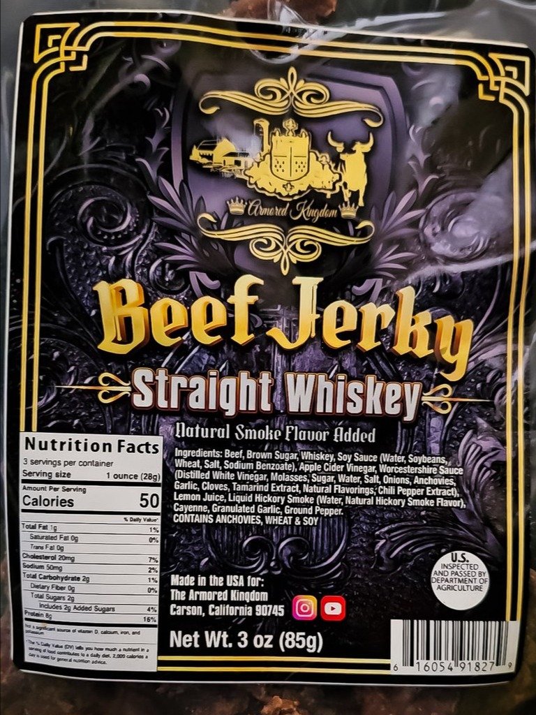 The Armored Kingdom Lemon Pepper Jerky product image (6)
