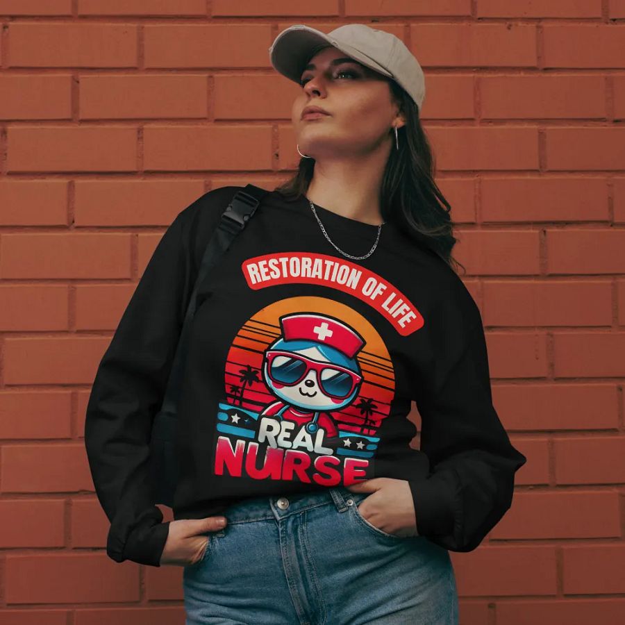 Real Nurse Restoration Long Sleeve Shirt product image (8)