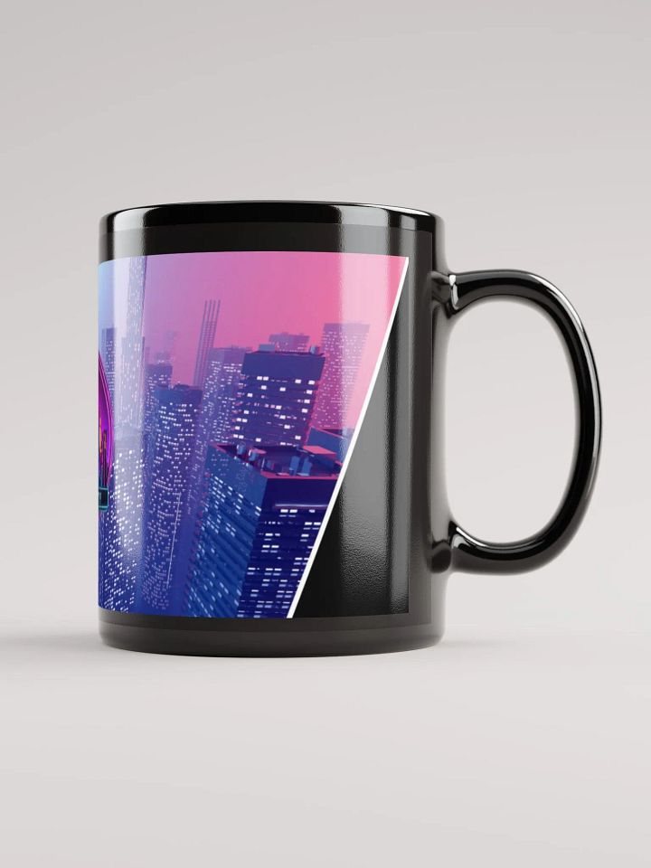 Neon Megacitygamer Skyline Mug product image (1)