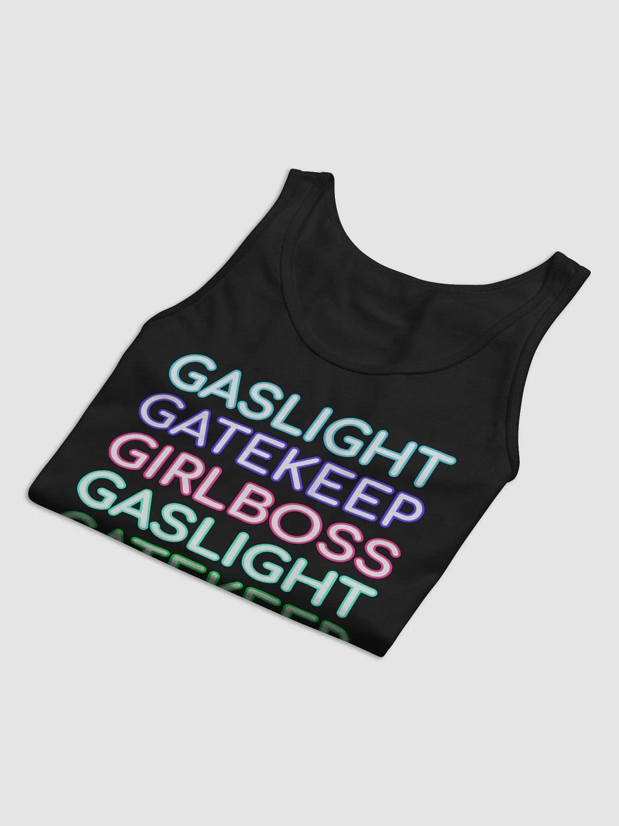 Gaslight Gatekeep Girlboss jersey tank top product image (7)