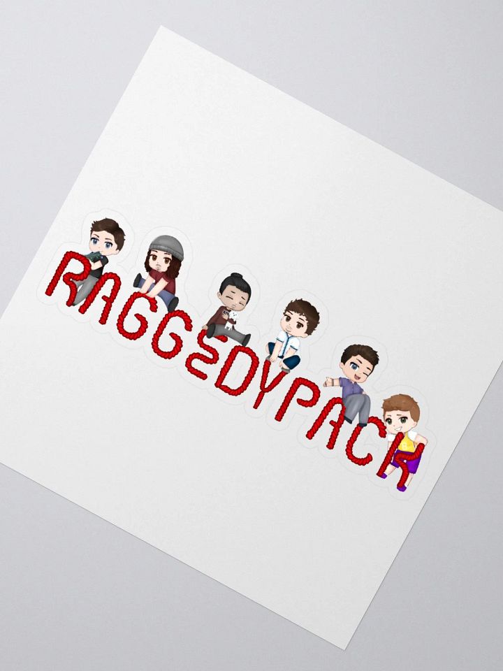Raggedy Pack Chibi Horizontal Sticker product image (6)