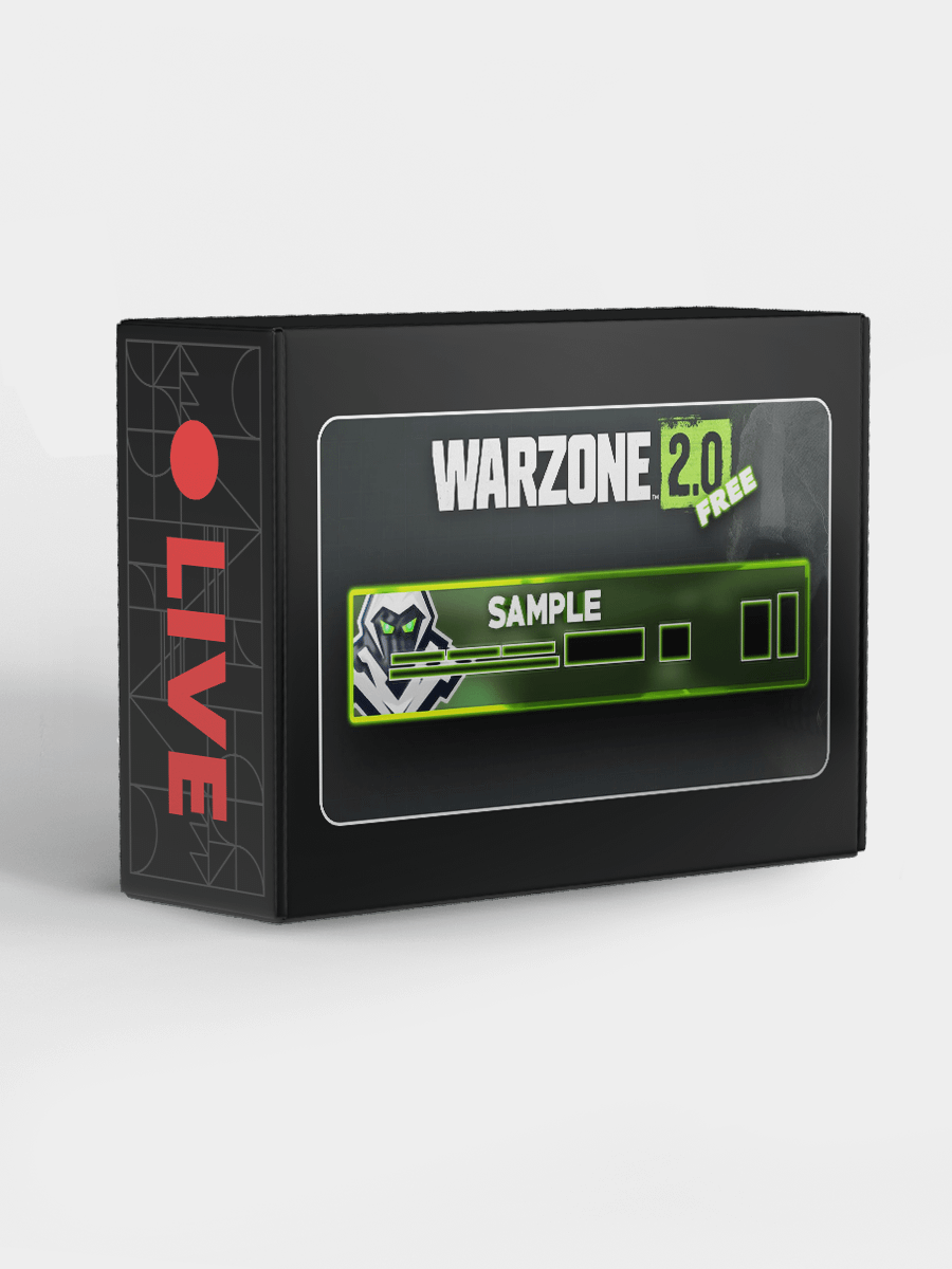 Warzone 2 Healthbar Stream Overlay (After Effects) product image (1)