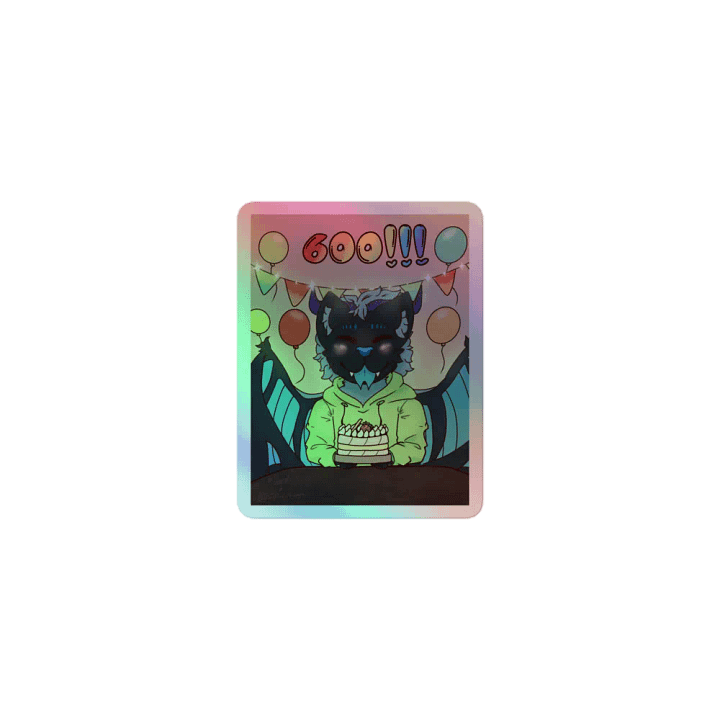 Special 600 Followers Sticker Limited product image (1)